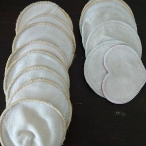 14 lot reusable breastfeeding pads